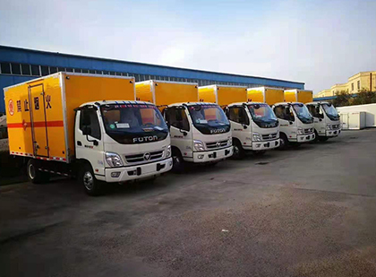 港口镇爆破器材运输车