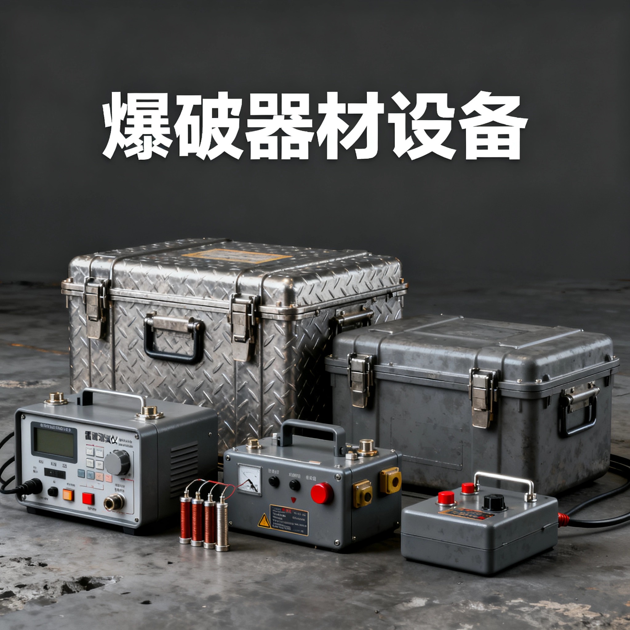港口镇爆破工程师的“兵器库”：常用器材一册通